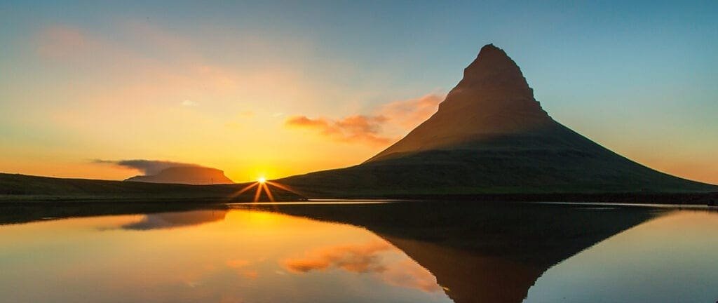 Iceland Midnight sun
