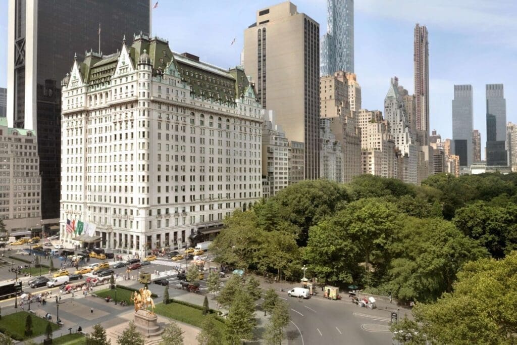 The Plaza Hotel in New York