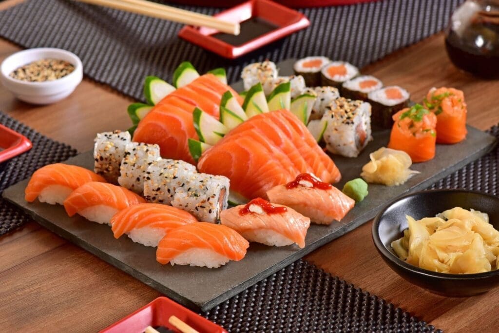 Sushi Japanese cuisine